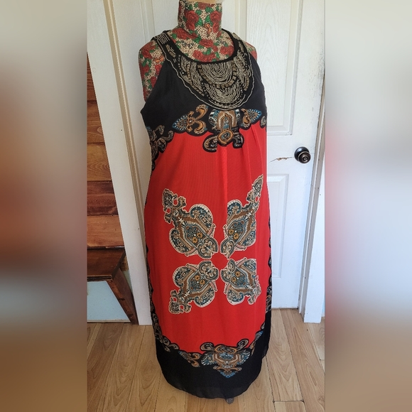 Cato Dresses & Skirts - Cato Women's Boho Beaded Dress 18W